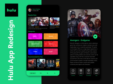 Hulu App Redesign