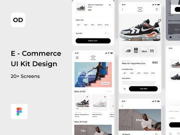 OD Sneakers App - eCommerce UI Kit