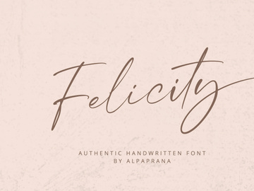 Felicity - Handwritten Font