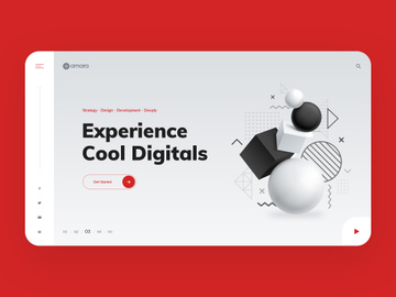 Creative Hero Header