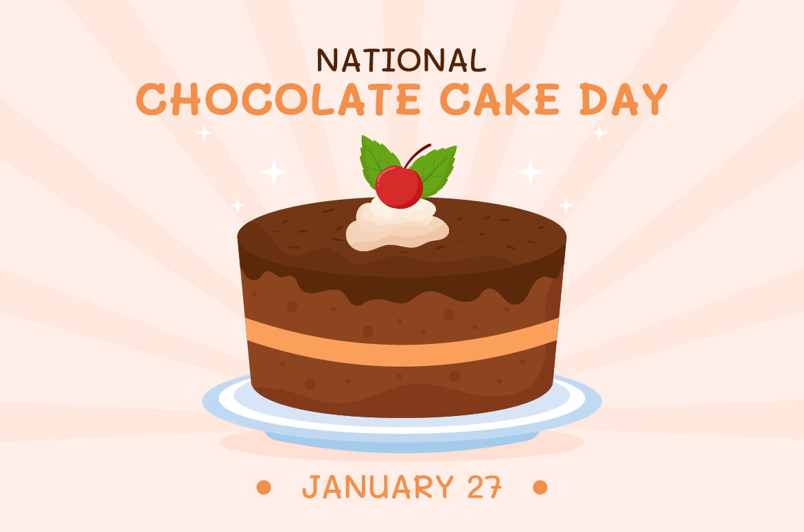 11 Hari Cokelat Nasional Ilustrasi
