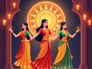 Luxury Happy Diwali greeting card design