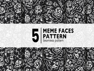 Abstract line art pattern featuring