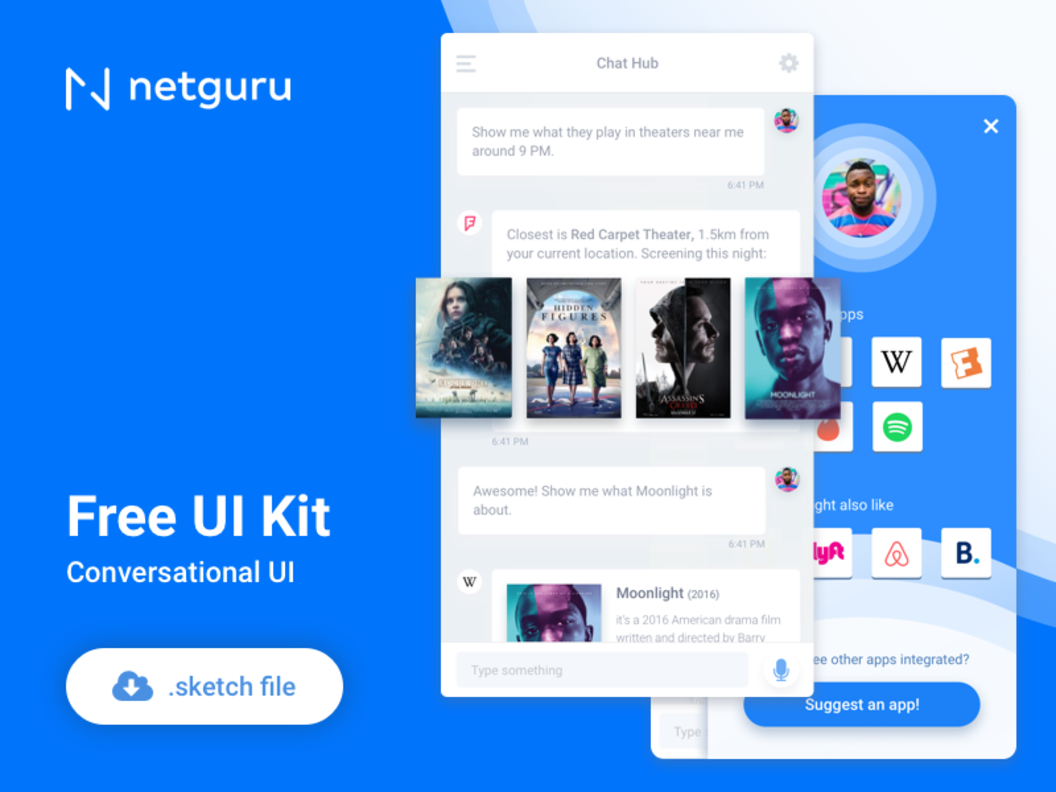 Conversational | Free UI Kit