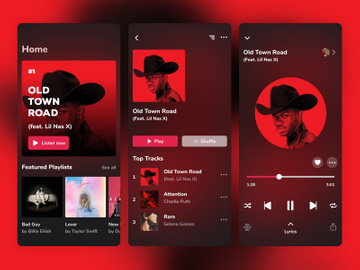 Music App - UIUX