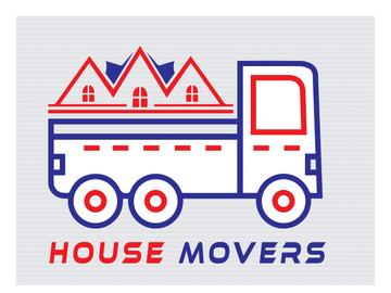 Minimalist Trucking Logo in Adobe illustrator