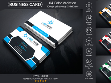 Corporate Business Card Design Template