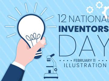 12 National Inventors Day Illustration