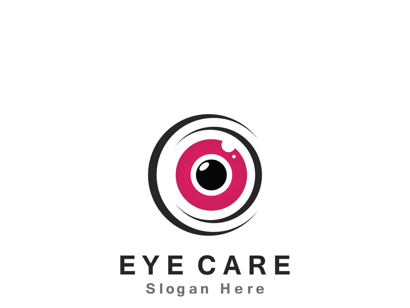 Eye Care vector logo design icon by Upgraphic EpicPxls