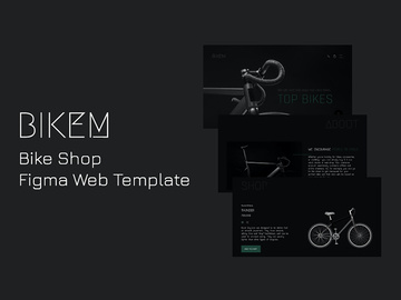 Bikem - Figma Web Template