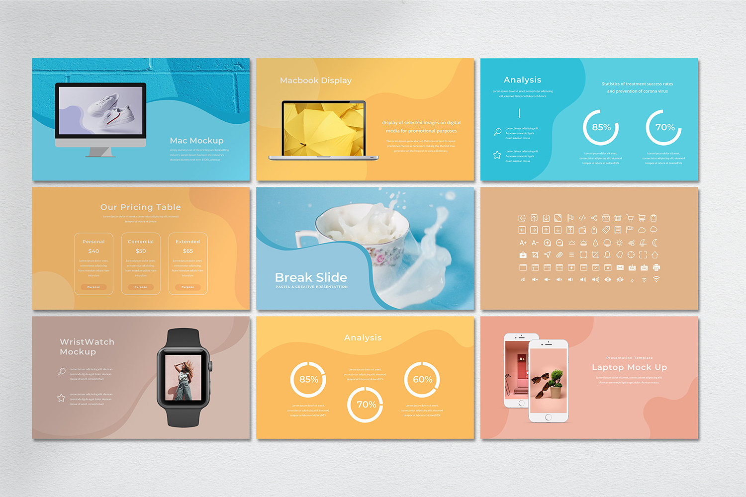 Colorful - Template PowerPoint