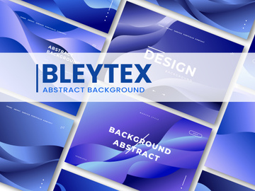 Blue wave abstract background