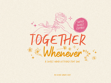 Together Whenever Font Duo