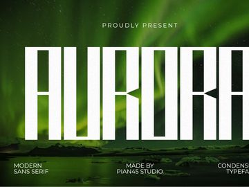 Aurora - Condensed Sans Serif