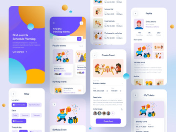 Event Management Mobile Application Design