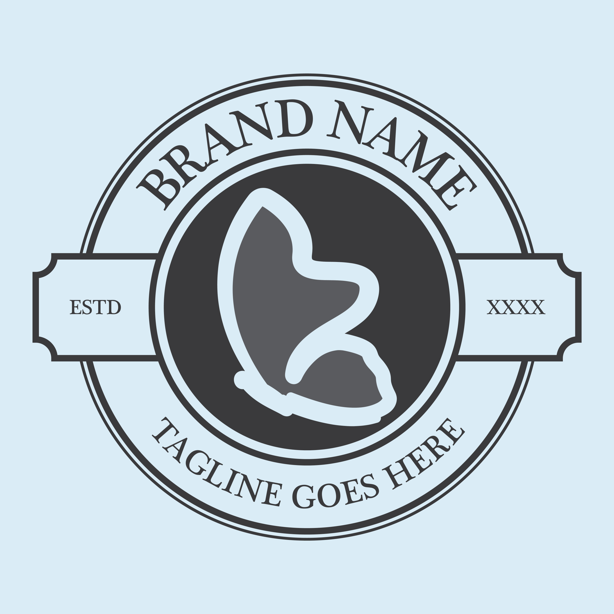 Butterfly logo design