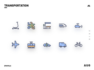Transportation Icons