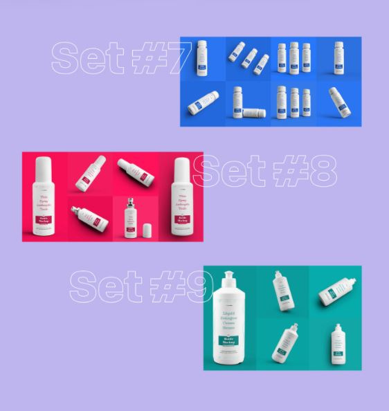 67个塑料瓶的模型/12个不同的套装/3个免费的/。(67 Mockups of Plastic Bottle/12 Different Sets/3 Free/)插图6