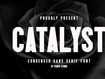 Catalyst - Condensed Sans Serif