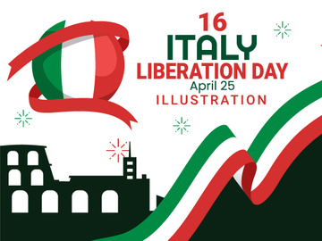 16 Italy Liberation Day Illustration