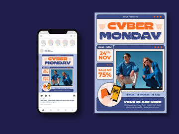 Cyber Monday Flyer