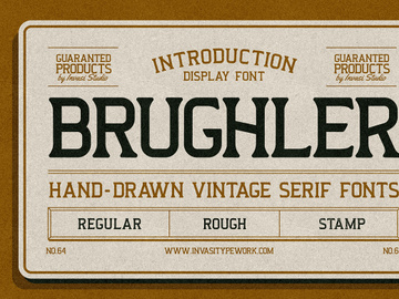 Brughler - Vintage Serif Display