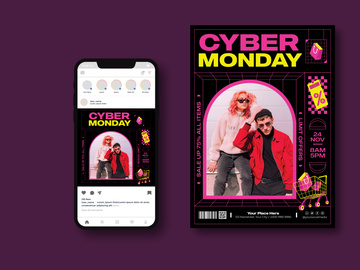 Cyber Monday Flyer