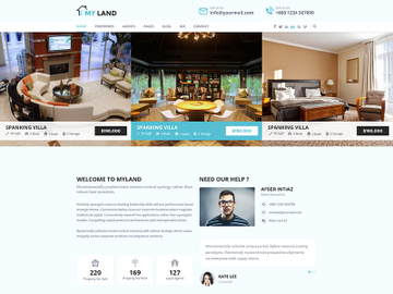Real Estate PSD Template