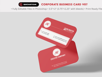 Corporate Business Card Template V07
