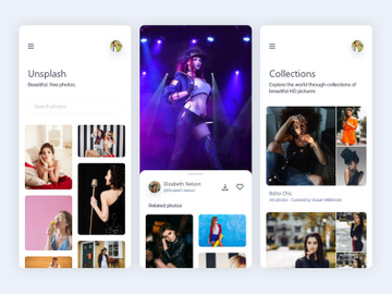Unsplash App Redesign