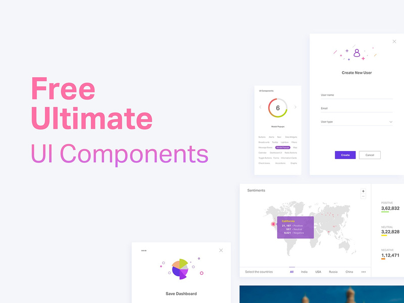 Free Ultimate UI Elements by UX Lead ~ EpicPxls