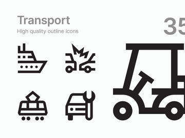 Transport icons