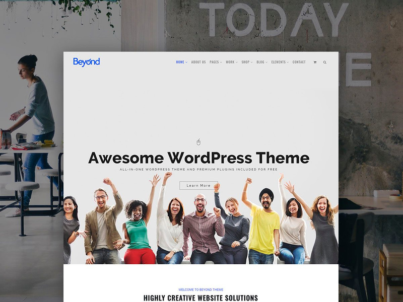 Beyond All-in-One WordPress Theme by Visualmodo WordPress ~ EpicPxls