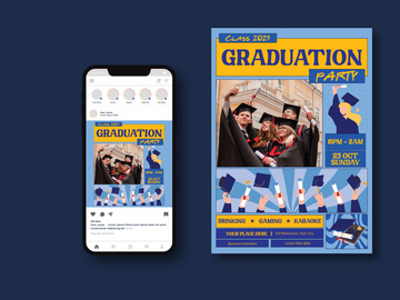 Graduation Party Flyer