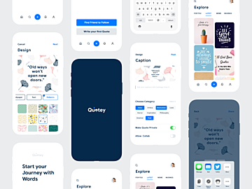 Quotey App Ui Design