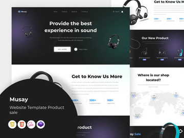 Musay - Website Product sale