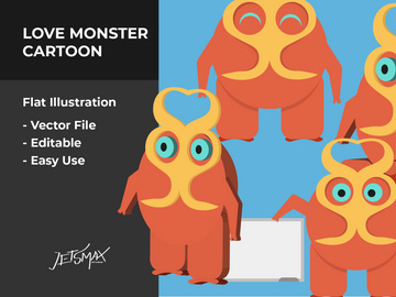 Love Monster Vector Bundle