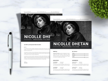 Dhetan CV Resume Sanstemp