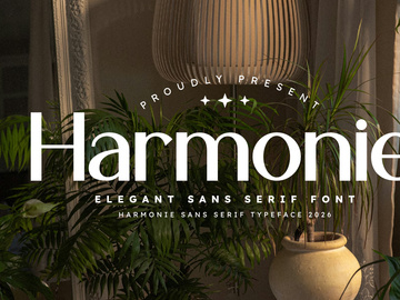 Harmonie - Elegant Minimalist Sans Serif Font
