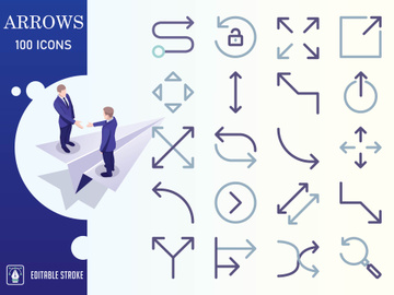 Outline : Arrows Icon set