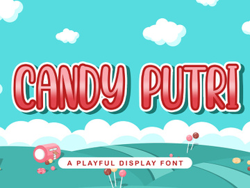 CANDY PUTRI - Playful Display Font