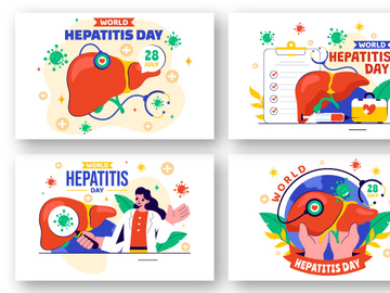 10 World Hepatitis Day Illustration