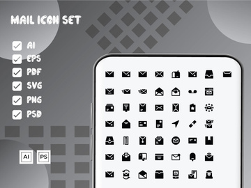 Mail Icon Set
