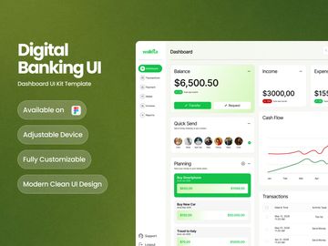 Walleta - Digital Banking Dashboard