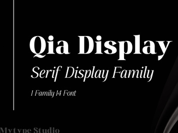 Qia Display - Serif Typeface