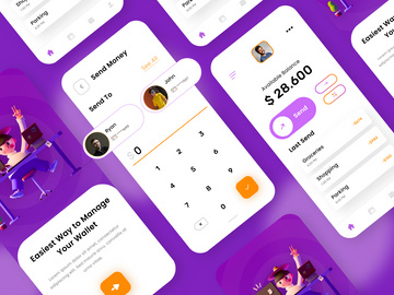 Wallet App UI Comcept