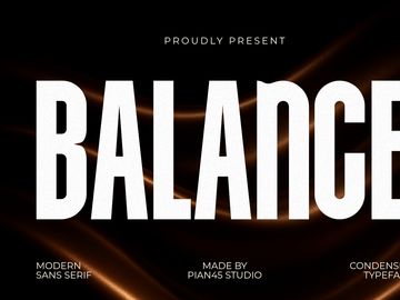 Balance - Modern Sans Serif Font