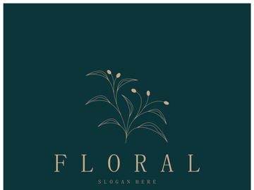 Elegant floral and leaf frame. Delicate botanical vector illustration for labels, spas, corporate identity, and wedding invitations