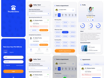 Pets Checkup Booking Application