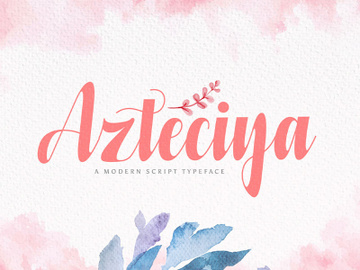 Azteciya - Handwritten Font